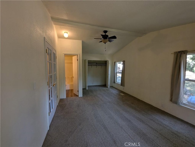 16121 Golf Rd, Cobb, CA 95426 - unfurnished bedroom with carpet floors and ceiling fan