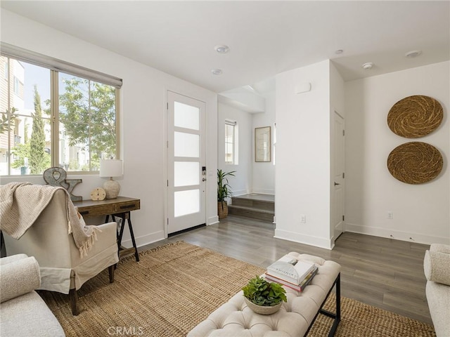 1673 Lexington Ln, San Pedro, CA 90732 - living area featuring plenty of natural light and wood finished floors