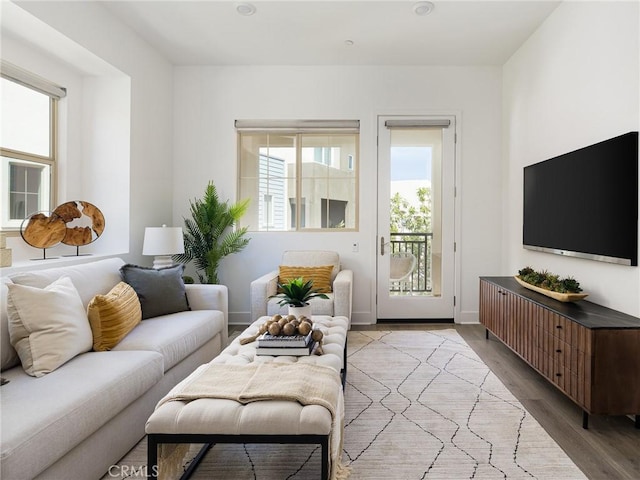 1673 Lexington Ln, San Pedro, CA 90732 - living area with wood finished floors