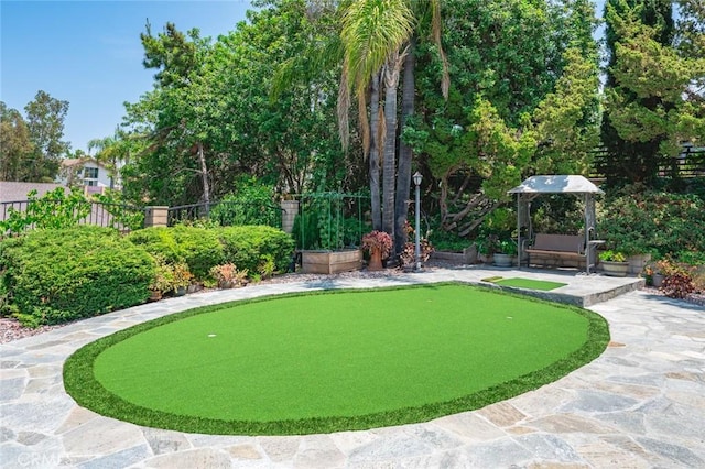 21557 Ambushers St, Diamond Bar, CA 91765 - view of home's community with a putting green