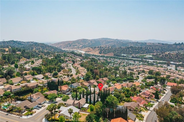 21557 Ambushers St, Diamond Bar, CA 91765 - aerial view of residential area with mountains