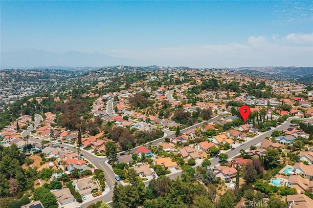 21557 Ambushers St, Diamond Bar, CA 91765 - aerial overview of property's location featuring nearby suburban area