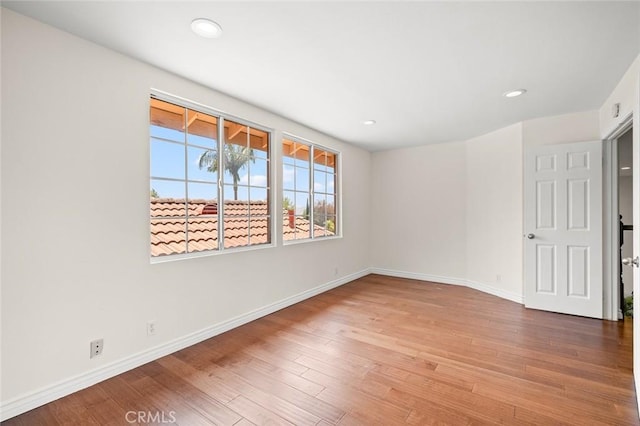 21557 Ambushers St, Diamond Bar, CA 91765 - spare room with wood finished floors and recessed lighting