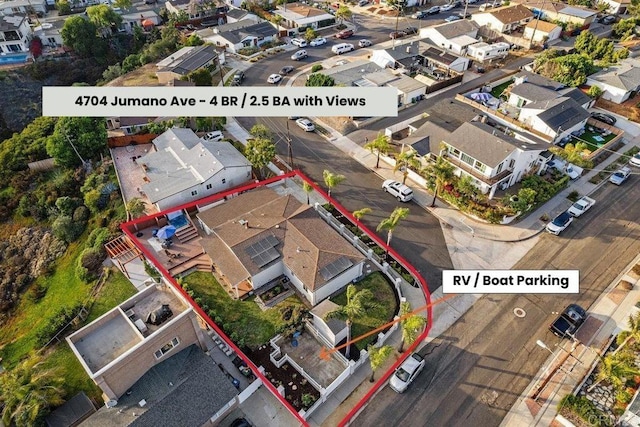 4704 Jumano Ave, San Diego, CA 92117 - map / location featuring property parcel outlined