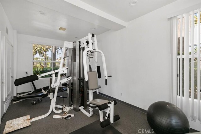 50 Los Cabos, Dana Point, CA 92629 - workout area featuring baseboards