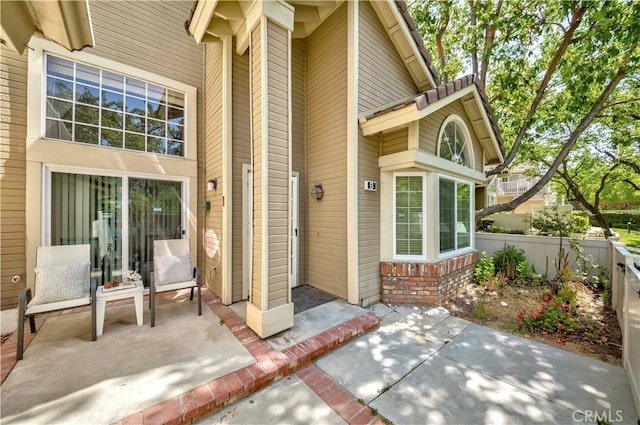 20759 E Crest Ln Unit B, Walnut, CA 91789 - view of exterior entry featuring a patio