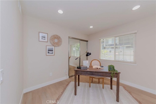 20759 E Crest Ln Unit B, Walnut, CA 91789 - office space with light wood finished floors and recessed lighting