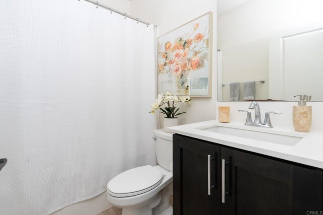 4336 Harbor Way Unit 1, Oceanside, CA 92056 - bathroom with toilet and vanity