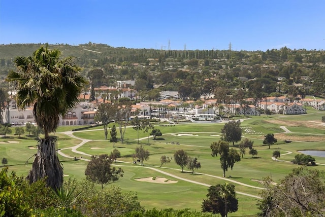 2454 Torrejon Pl, Carlsbad, CA 92009 - surrounding community with view of golf course and a lawn