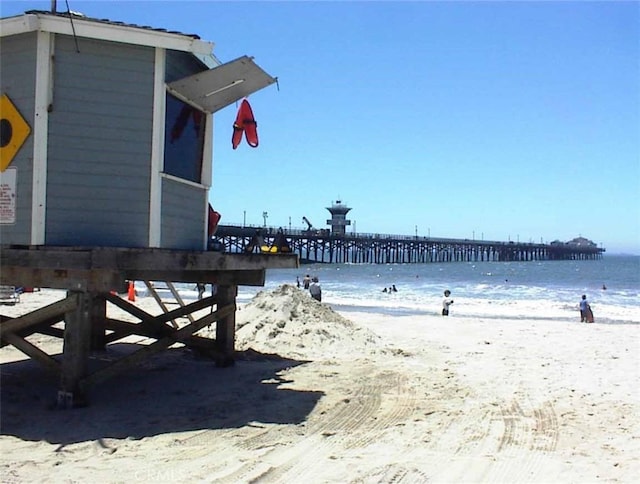 240 Nice Ln Unit 114, Newport Beach, CA 92663 - water view with nearby beach