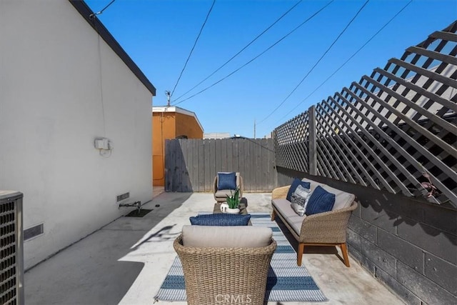 14508 Burin Ave, Lawndale, CA 90260 - view of patio / terrace with outdoor lounge area