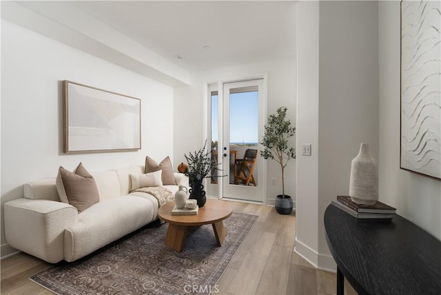 402 W Grand Ave Unit 101, Grover Beach, CA 93433 - living area featuring light wood finished floors