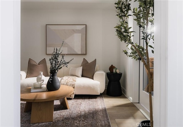 402 W Grand Ave Unit 101, Grover Beach, CA 93433 - sitting room with wood finished floors