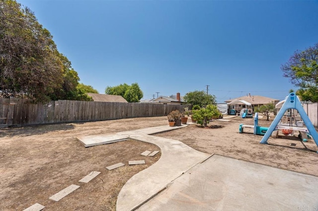 1185 Elm Ave, Chula Vista, CA 91911 - fenced backyard with a playground