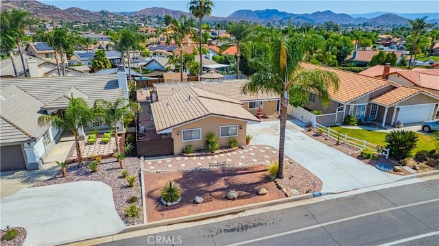 23609 Canyon Lake Dr N, Canyon Lake, CA 92587 - aerial view of residential area with a mountain backdrop