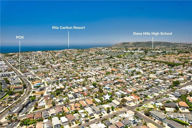 24932 La Cresta Dr, Dana Point, CA 92629 - view of property location featuring nearby suburban area and a mountain backdrop