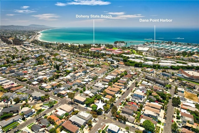 24932 La Cresta Dr, Dana Point, CA 92629 - aerial view of property's location featuring a large body of water and nearby suburban area