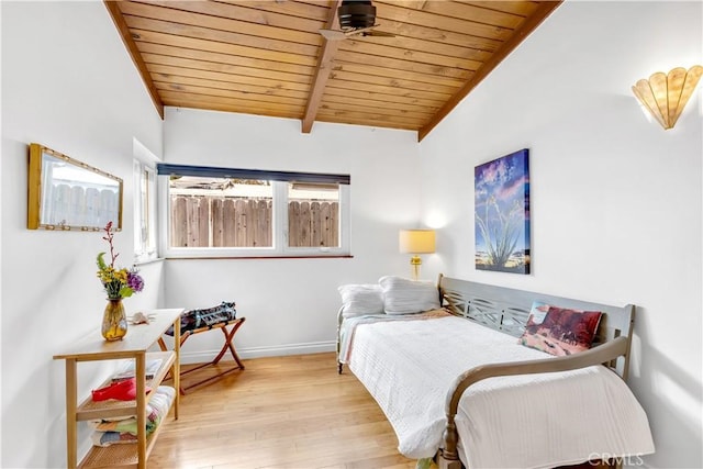 24932 La Cresta Dr, Dana Point, CA 92629 - bedroom featuring wooden ceiling and wood finished floors