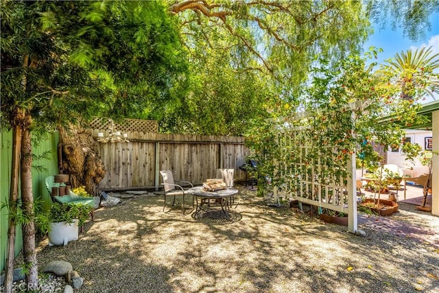 24932 La Cresta Dr, Dana Point, CA 92629 - fenced backyard featuring a patio area