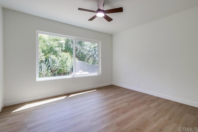 2451 Helix St, Spring Valley, CA 91977 - unfurnished room featuring wood finished floors and ceiling fan