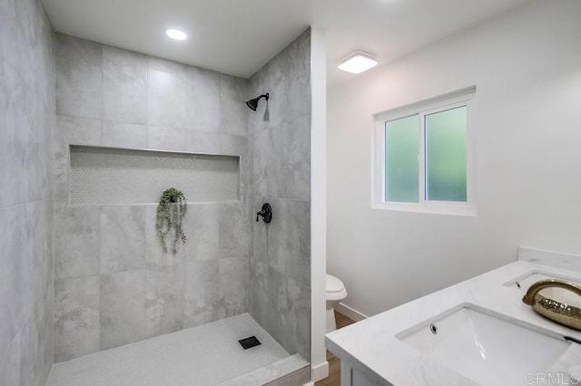 2451 Helix St, Spring Valley, CA 91977 - full bath featuring a tile shower and vanity
