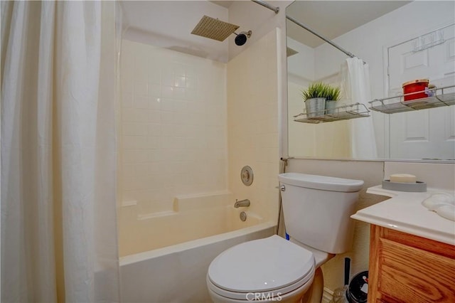 1808 Cave St, Redlands, CA 92374 - full bath featuring shower / bath combination with curtain and vanity