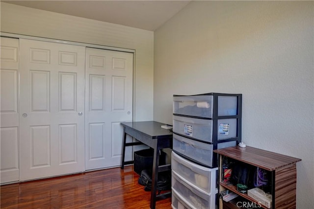 1808 Cave St, Redlands, CA 92374 - home office with wood finished floors