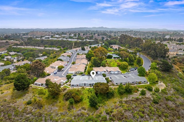 4265 Spoon Bill Way, Oceanside, CA 92057 - aerial view of property and surrounding area featuring nearby suburban area and mountains