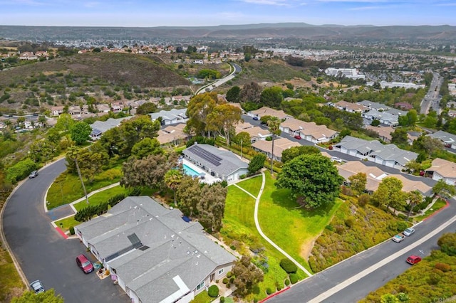 4265 Spoon Bill Way, Oceanside, CA 92057 - aerial view of residential area with a mountainous background