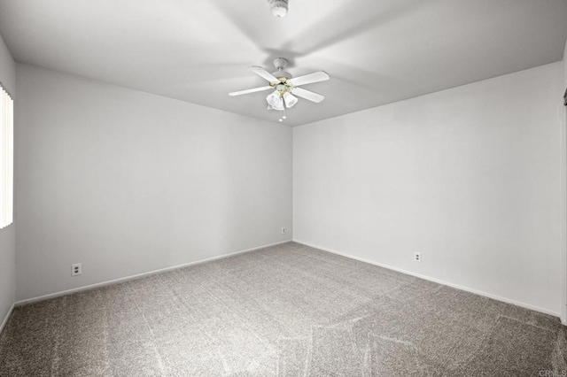 4265 Spoon Bill Way, Oceanside, CA 92057 - spare room featuring carpet flooring and a ceiling fan