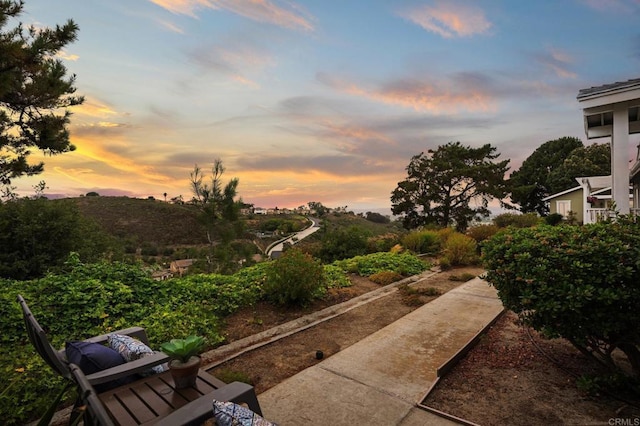 4265 Spoon Bill Way, Oceanside, CA 92057 - view of yard at dusk