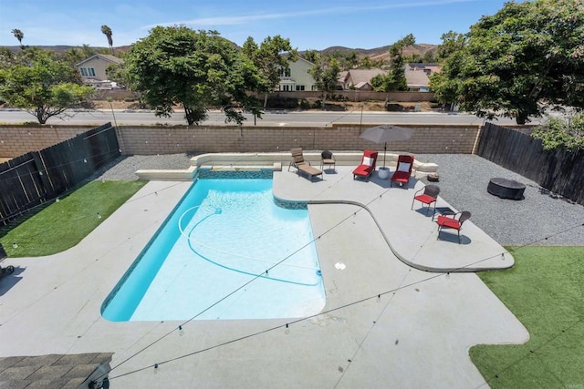4576 Mariners Bay, Oceanside, CA 92057 - view of swimming pool with a fenced backyard, a patio, and a residential view