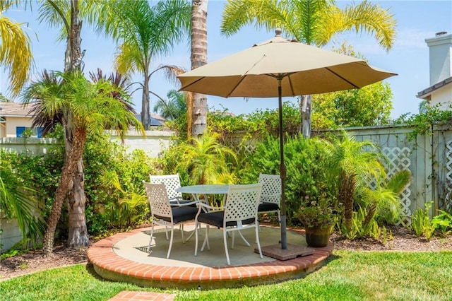 2 Corte Arbertura, San Clemente, CA 92673 - fenced backyard featuring a patio