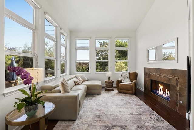 6774 Caurina Ct, Carlsbad, CA 92011 - sunroom featuring healthy amount of natural light and wood finished floors