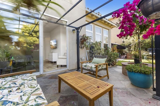 6774 Caurina Ct, Carlsbad, CA 92011 - view of patio with a pergola