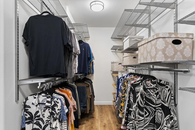 6774 Caurina Ct, Carlsbad, CA 92011 - spacious closet featuring wood finished floors