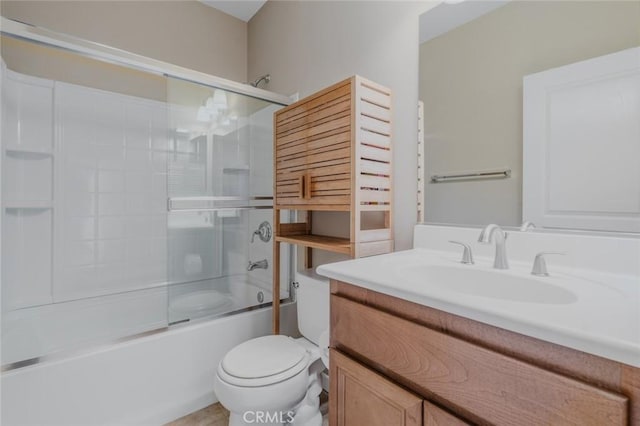 8036 Picasso, Stanton, CA 90680 - full bathroom featuring vanity and combined bath / shower with glass door