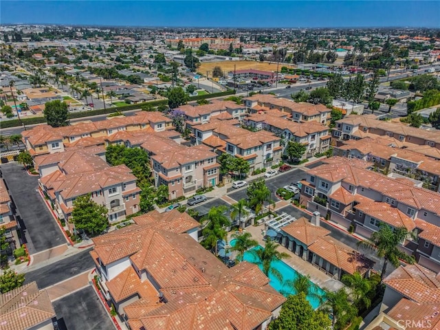8036 Picasso, Stanton, CA 90680 - aerial view of a pool area