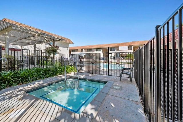 8649 Lake Murray Blvd Unit 4, San Diego, CA 92119 - view of swimming pool featuring a community hot tub