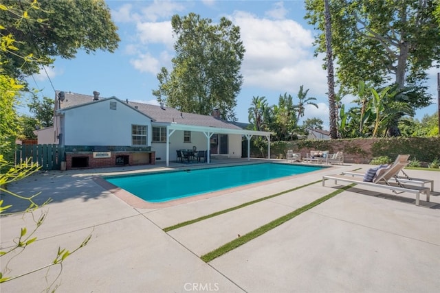 6535 Comanche Ave, Winnetka, CA 91306 - view of pool with a patio