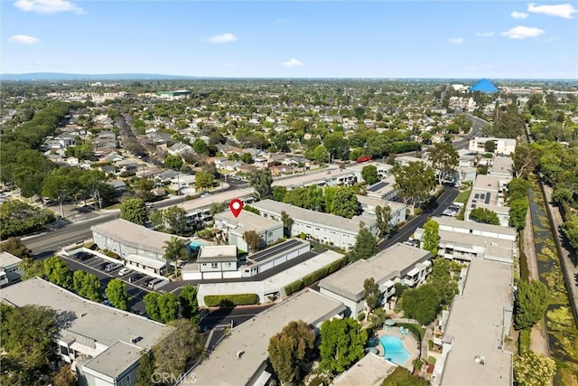 5160 Atherton Unit 73, Long Beach, CA 90815 - aerial view of a pool area