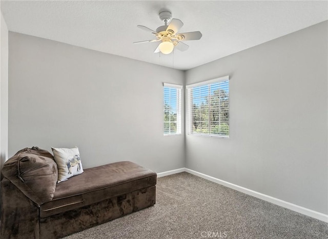 31397 Heitz Ln, Temecula, CA 92591 - sitting room featuring carpet floors and a ceiling fan