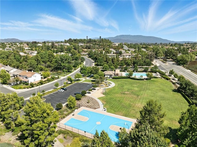 31397 Heitz Ln, Temecula, CA 92591 - aerial view of a pool and mountains