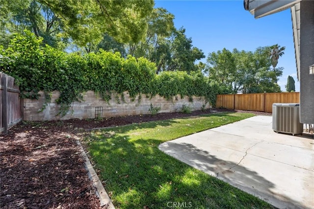 1422 Deborah Pl, Beaumont, CA 92223 - fenced backyard featuring a patio area