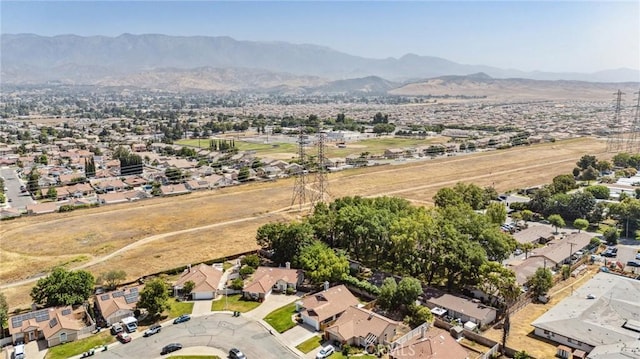 1422 Deborah Pl, Beaumont, CA 92223 - aerial view of residential area with a mountainous background