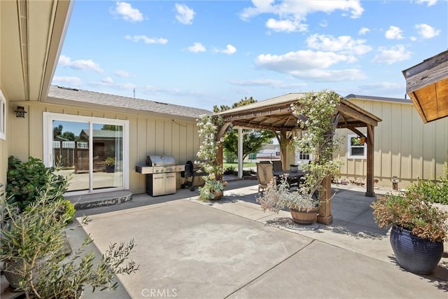 4187 County Road M, Orland, CA 95963 - view of patio with a gazebo, outdoor dining space, and area for grilling