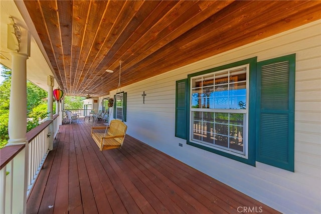 53235 Finegold Creek Ct, North Fork, CA 93643 - view of wooden porch
