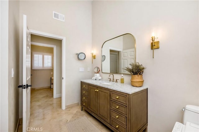 417 Vista Suerte, Newport Beach, CA 92660 - bathroom featuring vanity and toilet