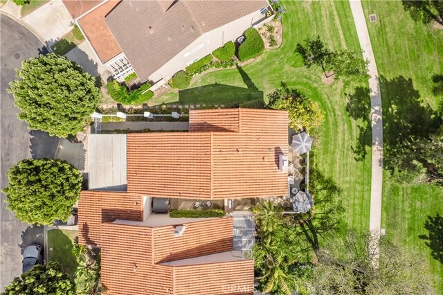 417 Vista Suerte, Newport Beach, CA 92660 - drone / aerial view