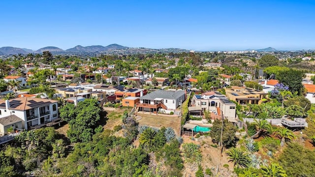 5038 Hastings Rd, San Diego, CA 92116 - aerial perspective of suburban area with a mountain backdrop